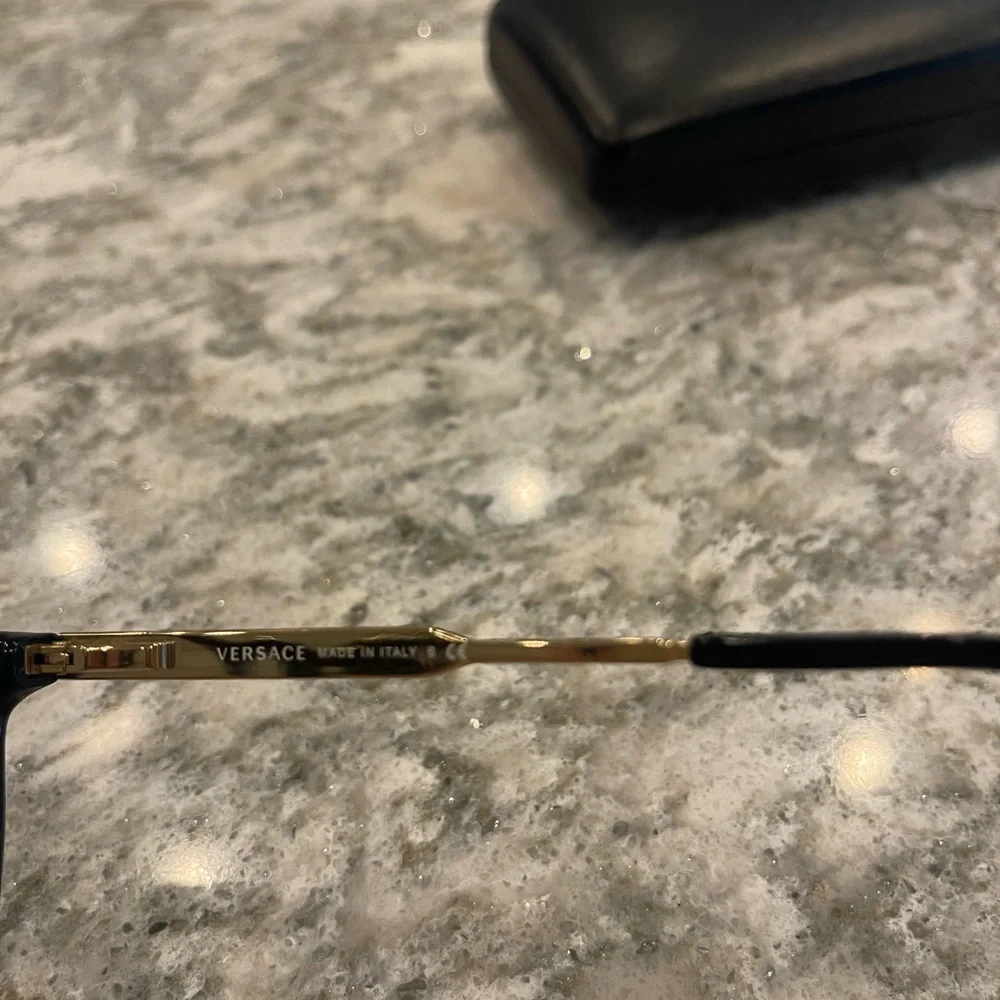 Versace Women's Glasses in Classic Black